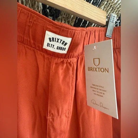 Brixton Silky Boxer Shorts NWT - Picture 3 of 5